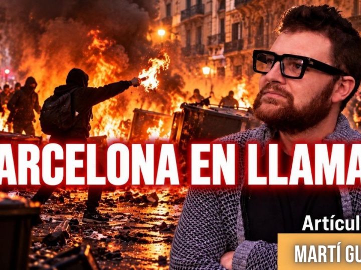 BARCELONA EN LLAMAS
